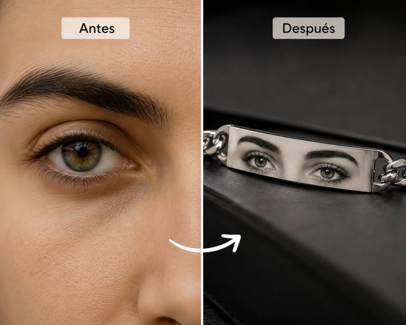 Pulsera personalizada con tu mirada